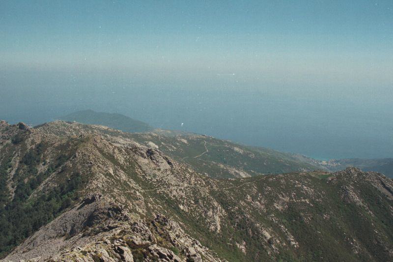 Pfad zum Colle della Grottaccia Pfad zum Colle della Grottaccia
